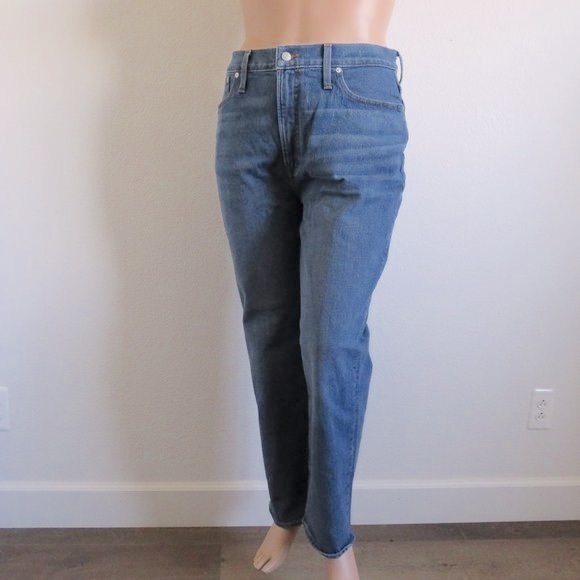MADEWELL Jeans Women The Perfect Vintage Straight Leg Size 32 fits Size 12 NWOT - Picture 5 of 5